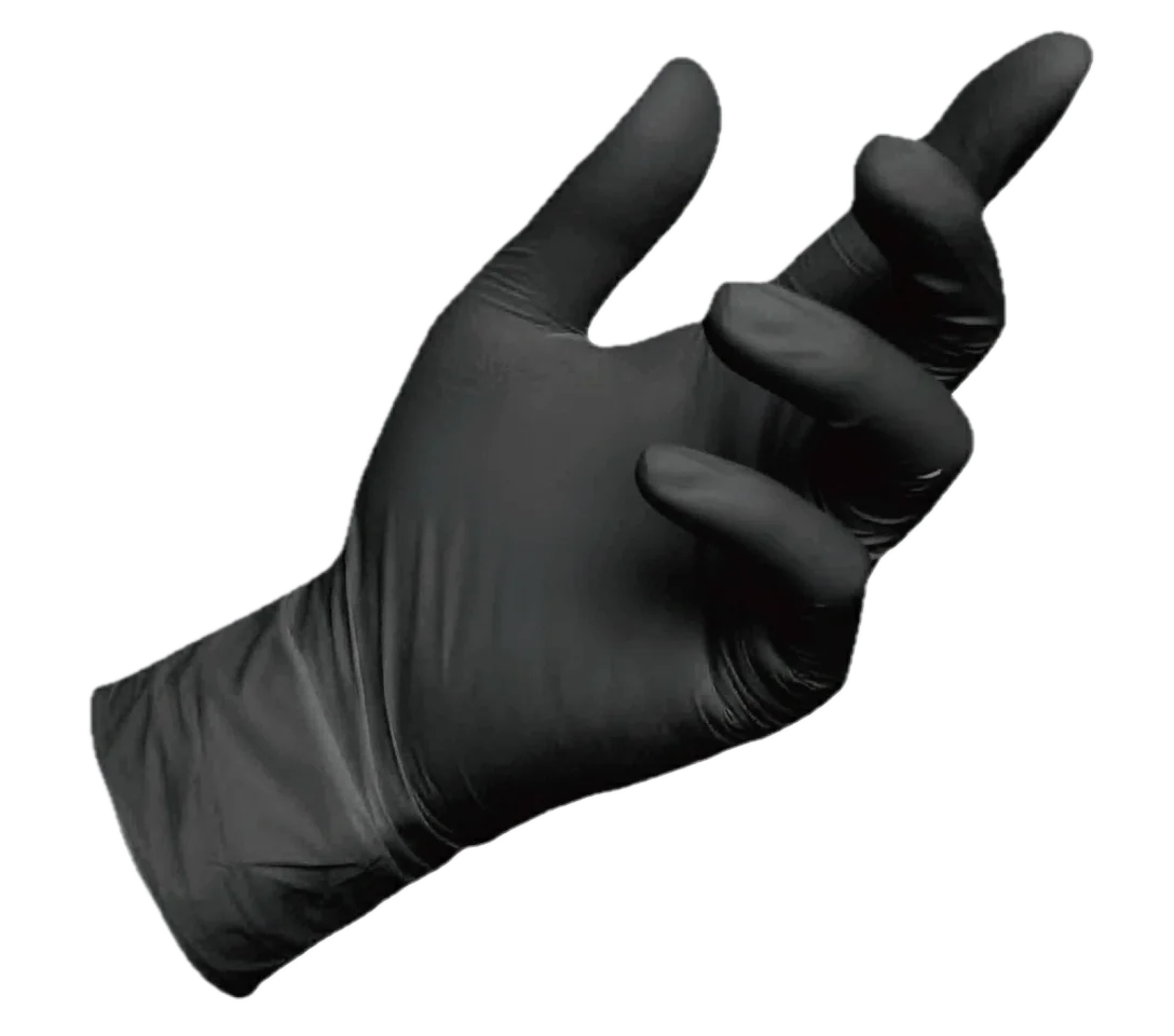 כפפות ניטריל שחורות